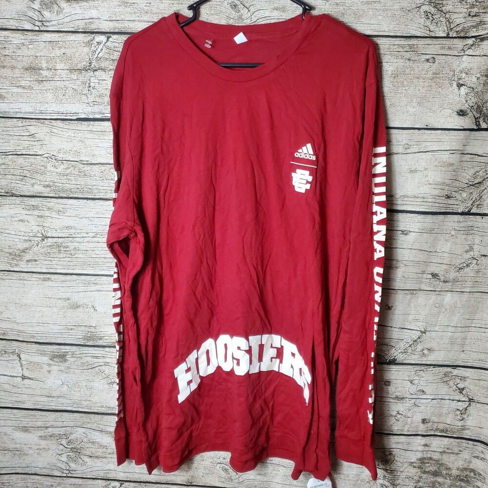 NWT Adidas Eric Emanuel Shooting Shirt XL IU Indiana Hoosiers Team Issue RARE